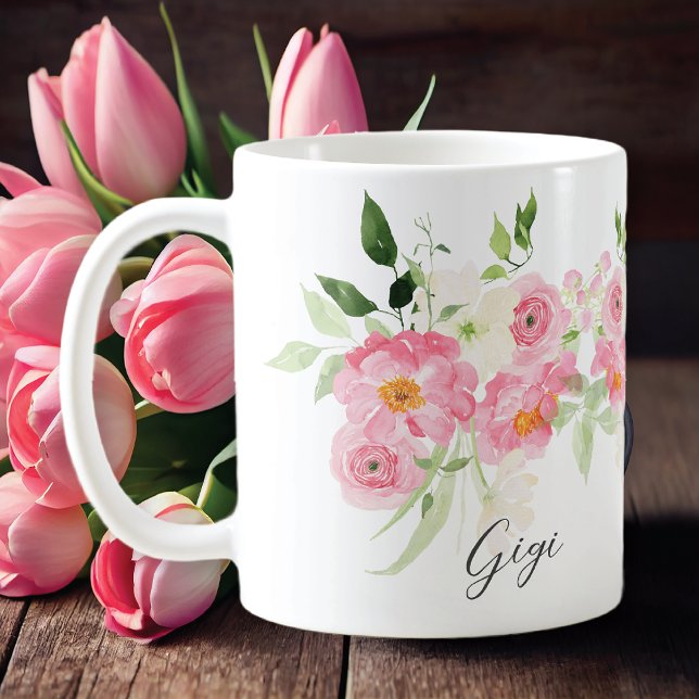 Spring Floral Gigi Kaffeetasse (Von Creator hochgeladen)