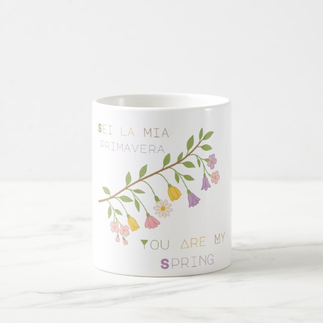 Spring Floral Mug – You Are My Spring Kaffeetasse (Mittel)