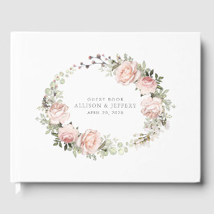 Spring Floral Wedding Guest Book Gästebuch