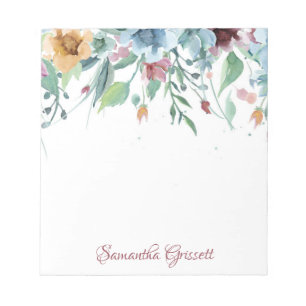 Spring Florals Notizblock