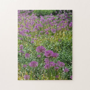 Spring Flowers Alliums Puzzle