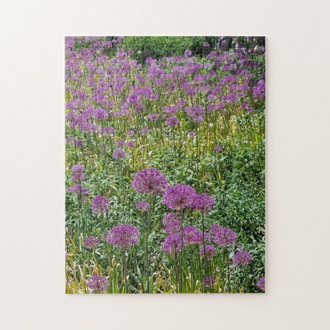 Spring Flowers Alliums Puzzle (Vertikal)