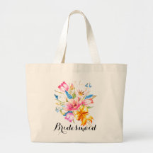 Spring Flowers Bridesmaid Gear Bag