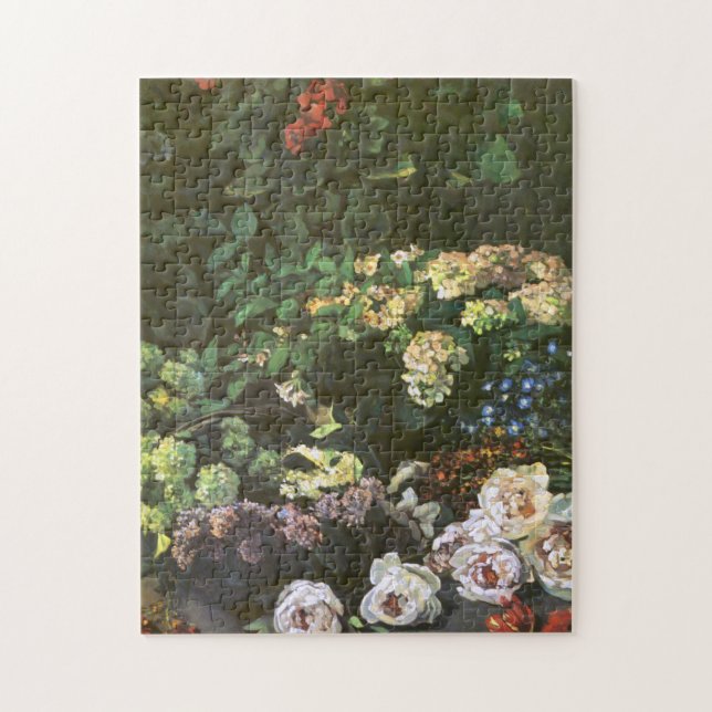 Spring Flowers Claude Monet Fine Art Puzzle (Vertikal)