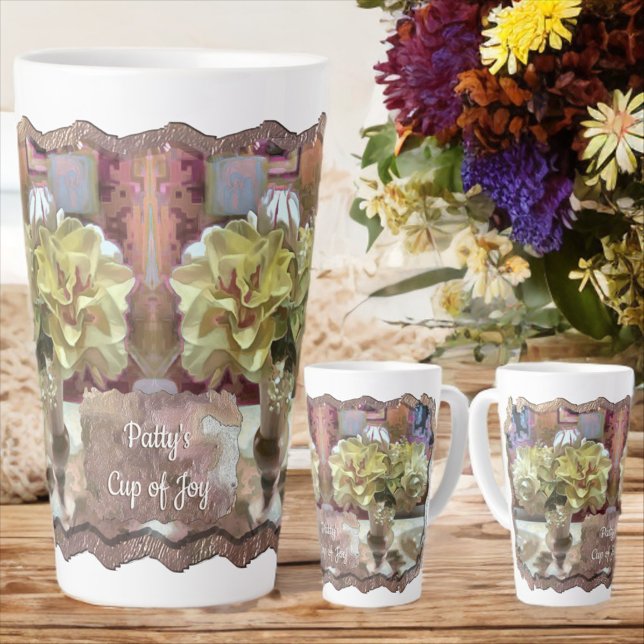 Spring Flowers Cup of Joy PCM1 Latte Mug Milchtasse (Von Creator hochgeladen)