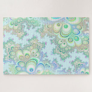 Spring Flowers Fraktal Puzzle