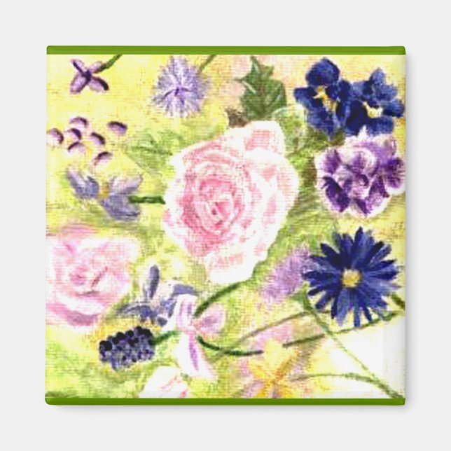 Spring Flowers Magnet (Vorne)
