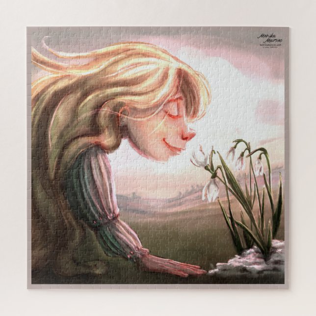 Spring flowers puzzle (Vertikal)