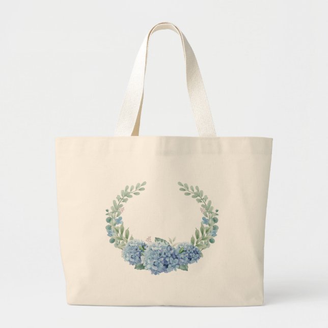 "Spring Flowers Tasche" Jumbo Stoffbeutel (Vorne)