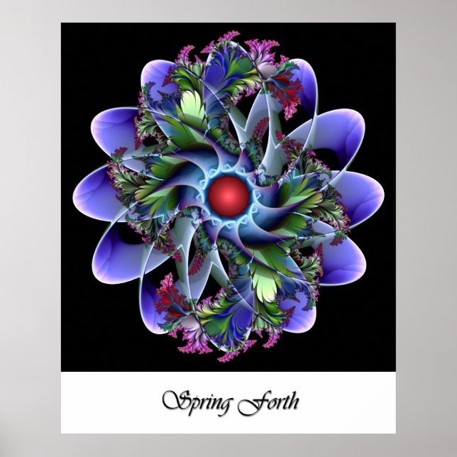 Spring Forth Poster (Vorne)
