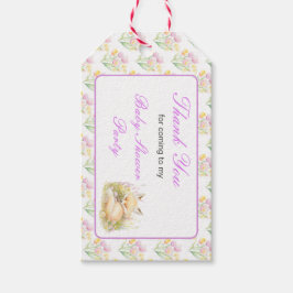 Spring Fox Baby Dusche Geschenkanhänger
