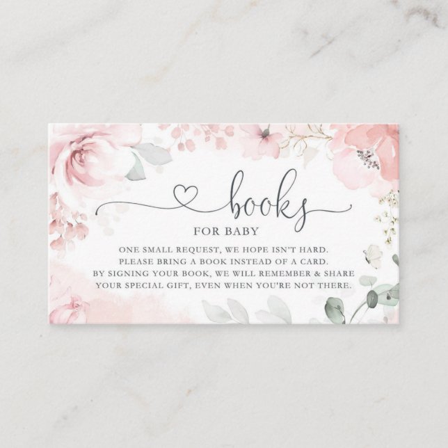 Spring Garden Books for Baby Card Begleitkarte (Vorderseite)