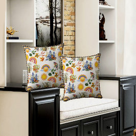 Spring Garden Butterfly Regenbogen Sonnenschein Gr Kissen