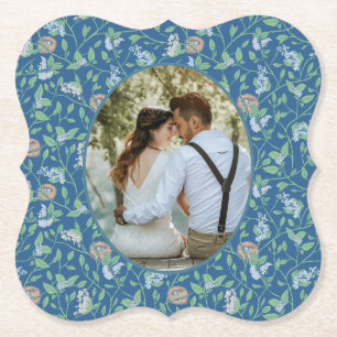 Spring Garden Mother Day Robin Nest Queen Foto Untersetzer