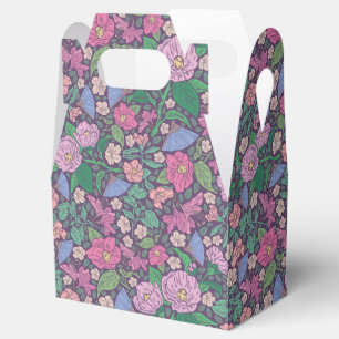 Spring Garden Mother's Day Poppies japanische Fans Geschenkschachtel