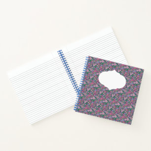 Spring Garden Mother's Day Poppies japanische Fans Notizbuch