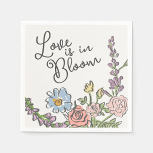 Spring Garden Party Pastell Brautparty Serviette