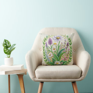 Spring Garden Stickerei Kissendesign - Chamomile Kissen