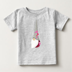 Spring Gnome, Niedlich Gnome, Garden Gnome, Blume Baby T-shirt