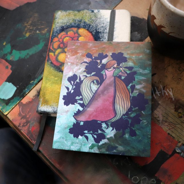 Spring Goddess Butterfly Art Postkarte (Von Creator hochgeladen)