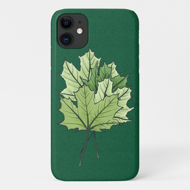 Spring Green Maple Verlasse Nature Lover Case-Mate iPhone Hülle (Rückseite)