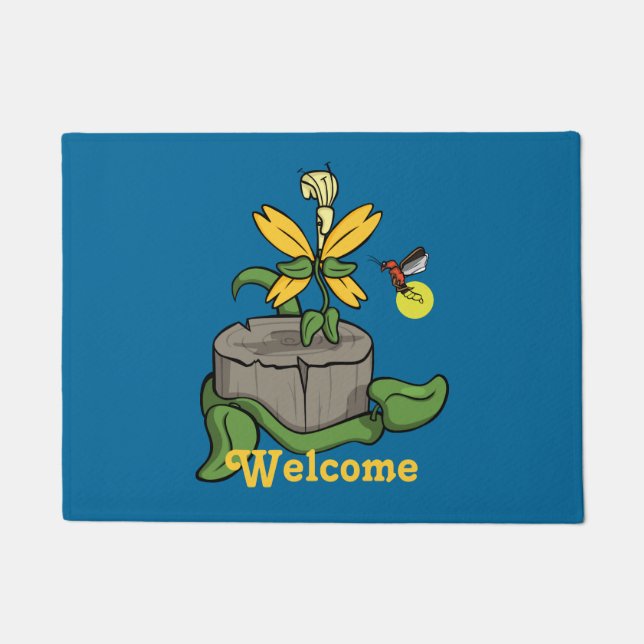 Spring Greet Summer Doormat Fußmatte (Vorderseite)