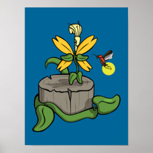 Spring Greet Summer Poster