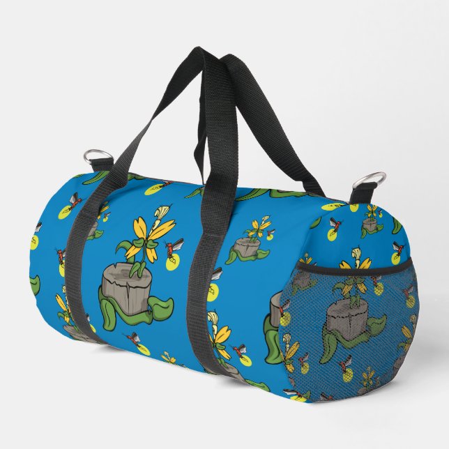 Spring Greets Summer Duffle Bag (Rechte Ecke)