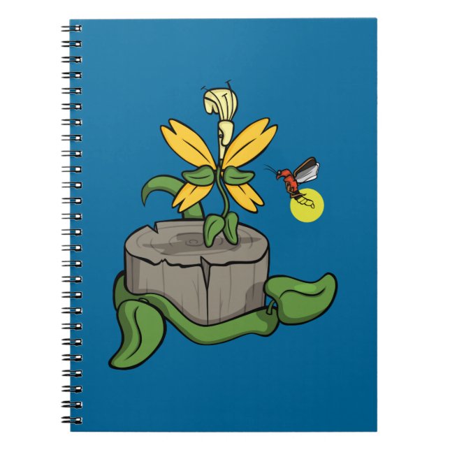 Spring Greets Summer Notebook Notizblock (Vorderseite)