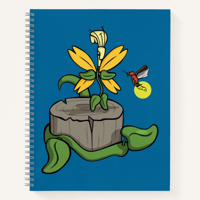 Spring Greets Summer Spiral Notebook Notizbuch (Vorderseite)