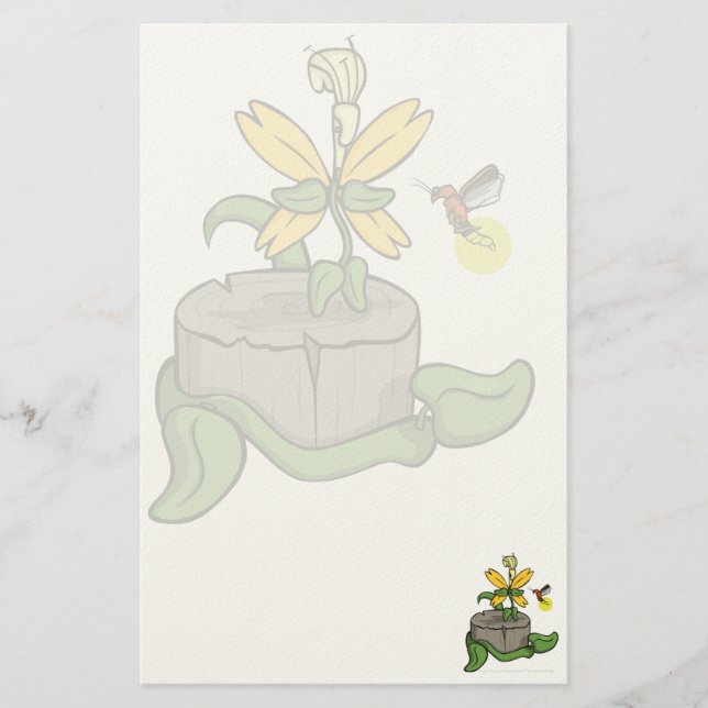 Spring Greets Summer Stationery Briefpapier (Vorderseite)