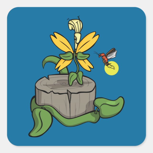 Spring Greets Summer Sticker (Vorderseite)