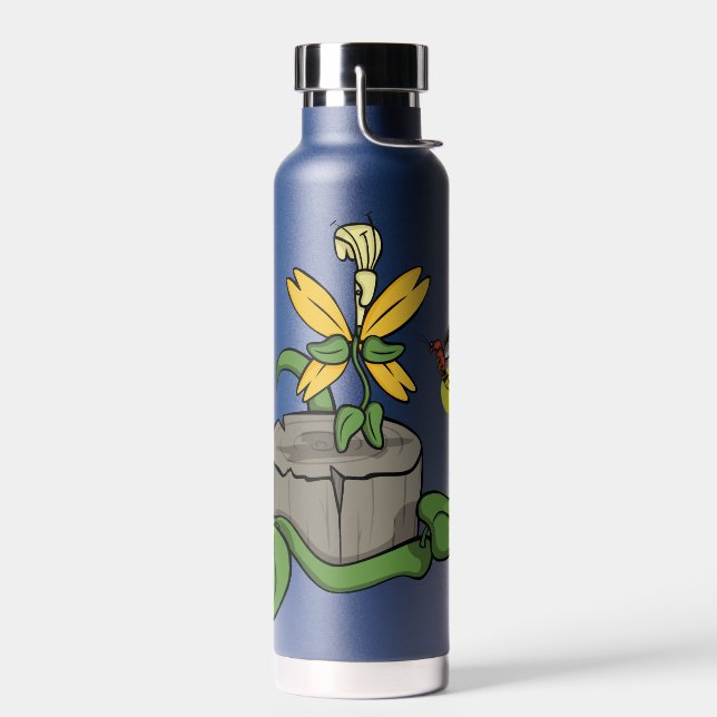 Spring Greets Summer Trinkflasche (Links)