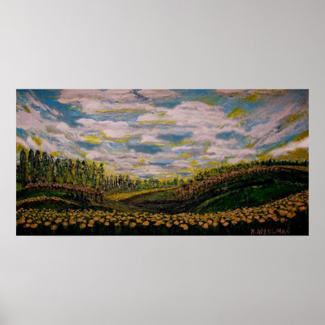 SPRING HILLS GICLEE DRUCKEN POSTER (Vorne)