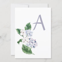 Spring HYRDANGEA mit Buchstaben anpassbar