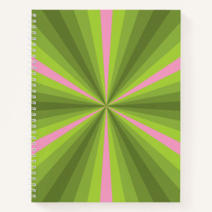Spring Illusion Spirale Notebook Notizbuch