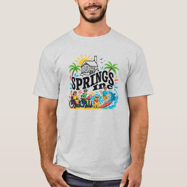 Spring Inc - Firmen-Shirt - Mitarbeiter T-Shirt (Vorderseite)