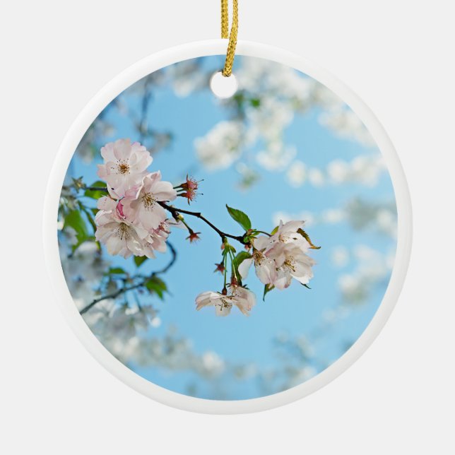 Spring Is in the Air -  Keramik Ornament (Vorne)