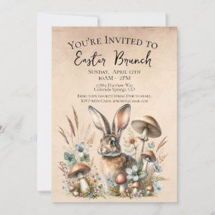 Spring Jack Rabbit Einladung