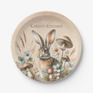 Spring Jack Rabbit Pappteller