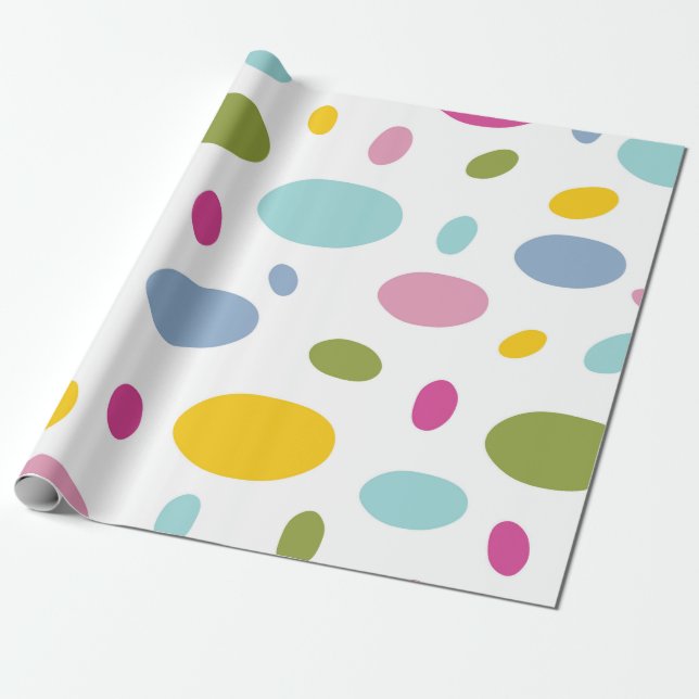 Spring Jelly Bean Wrapping Paper Geschenkpapier (Ungerollt)
