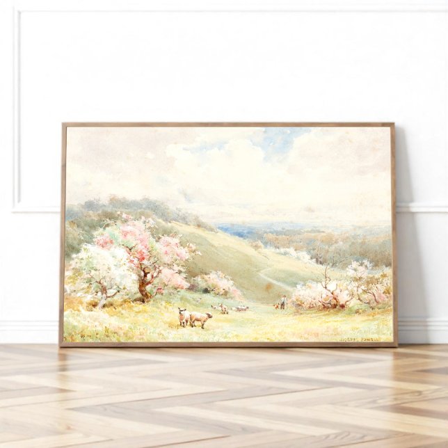 Spring, Joseph Rubens Powell Poster (Von Creator hochgeladen)