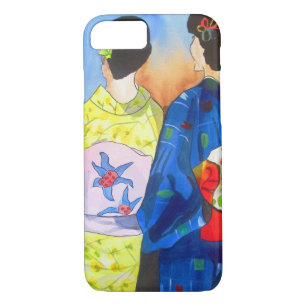 Spring Kimono Japanisch Geisha Art Case-Mate iPhone Hülle