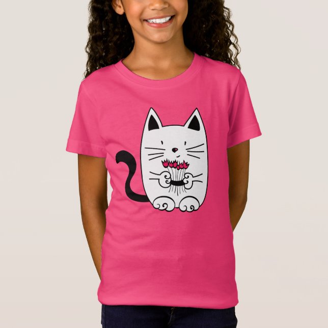 Spring Kitty T-Shirt (Vorderseite)