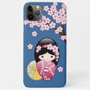 Spring Kokeshi Doll - Niedliches japanisches Geish Case-Mate iPhone Hülle