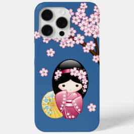 Spring Kokeshi Doll - Niedliches japanisches Geish Case-Mate iPhone Hülle