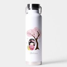 Spring Kokeshi Doll - Niedliches japanisches Geish