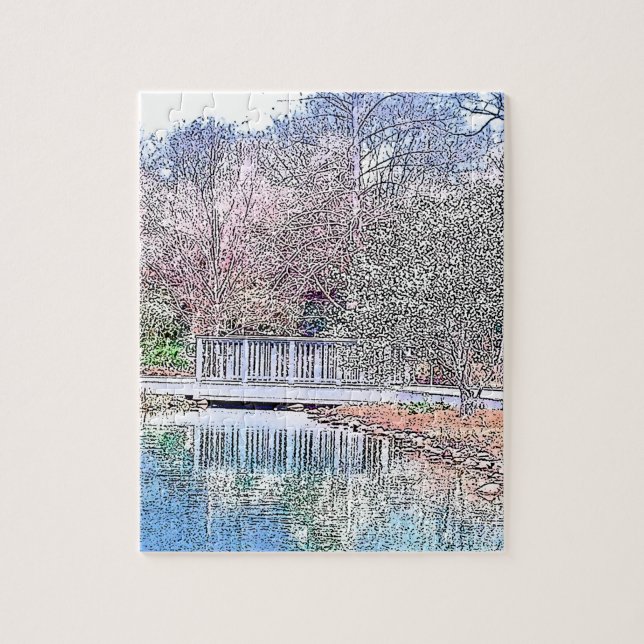 Spring Lake Beauty Puzzle (Vertikal)