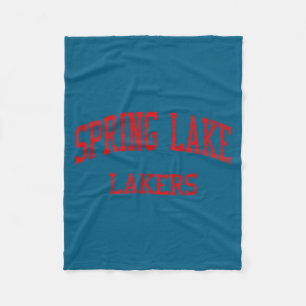 Spring lake high school hs spring lake mi vintage fleecedecke