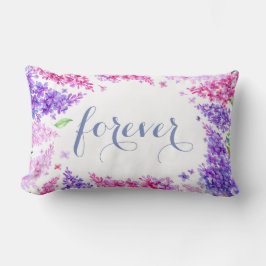 Spring Lilac Blume Blossom-Floral Wedding Forever Lendenkissen